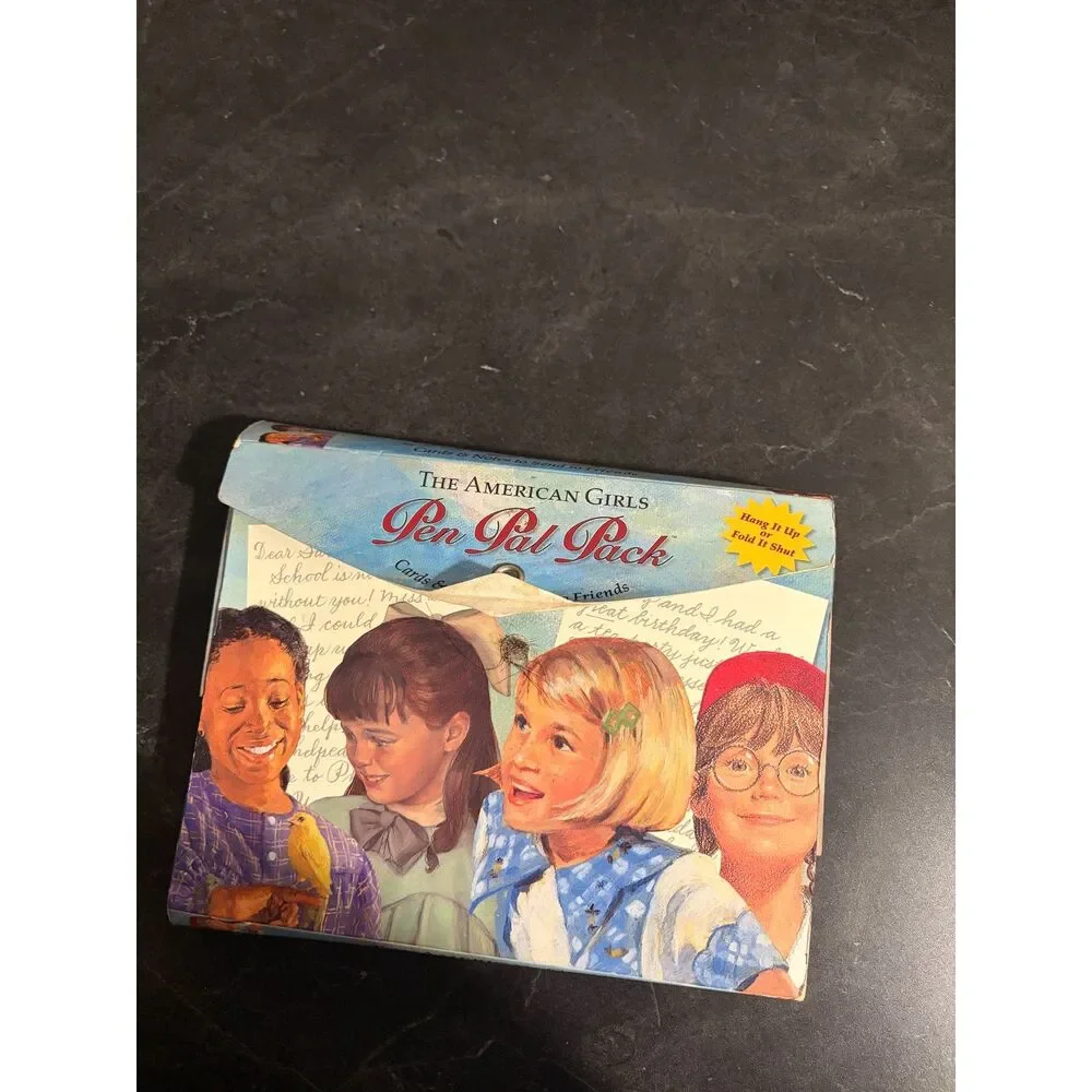 Vintage 2004 American Girl Pen Pal Pack Cards Notes Stationery Set Retired